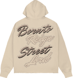 ROKU STUDIO FIST OF FURY CROPPED HOODIE SET -RK5481749SET - SAND STONE