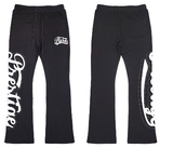 ROKU STUDIO PURE PRESTIGE CROPPED SWEATSHIRT SET- RK5481765SET - BLACK