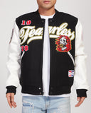 FEARLESS VARSITY JACKET - RK6481088 - BLACK/WHITE