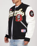 FEARLESS VARSITY JACKET - RK6481088 - BLACK/WHITE