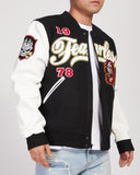 FEARLESS VARSITY JACKET - RK6481088 - BLACK/WHITE