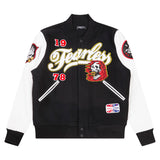 FEARLESS VARSITY JACKET - RK6481088 - BLACK/WHITE