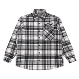 RUKO STUDIO FLYIND DEAD HEAVY FLANNEL SHIRT - RK6481131 - BLACK/CHARCOAL