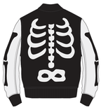 RIBCAGE VARSITY JACKET - RK6481504 - BLACK/WHITE