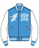 ROKU STUDIO DREAM STATE RHINESTONE VARSITY JACKET - RK6481900 - CROLAINA BLUE