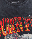 REASON BRAND "BORN FREE" T-SHIRT - RR5-011 - CHARCOAL