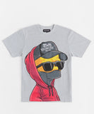 REASON BRAND HOMIES T-SHIRT - RR5-022 - GREY