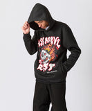 REASON BRAND CHENILLE HOODIE - RR5-030 - BLACK