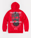 REASON HUSTLE PULLOVER HOODIE - RS5-112 - RED
