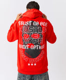 REASON HUSTLE PULLOVER HOODIE - RS5-112 - RED