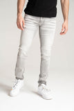 SPARK DENIM BASIC STRETCH JEANS - S3027 - GRAY