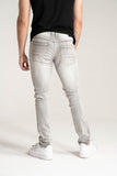SPARK DENIM BASIC STRETCH JEANS - S3027 - GRAY