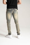 SPARK DENIM BASIC STRETCH JEANS - S3027 - DK. INDIGO
