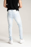 SPARK DENIM BASIC STRETCH JEANS - S3027 - SNOW ICE