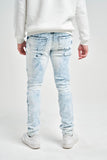 SPARK PREMIUM DENIM SLIM FIT JEANS - S4405 - BLEACH BLUE