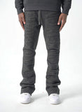 SPARK "NO RISK NO REWARD" FLEECE STACKED PANTS - S5301 - /BLACK
