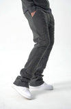 SPARK "NO RISK NO REWARD" FLEECE STACKED PANTS - S5301 - /BLACK