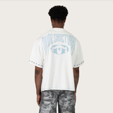 SMOKE RISE SANCTUARY SS CROPPED SHIRT - KT26S431 - CHALK