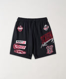 REASON "SHORT SCARFACE RACING SHORT" SF-211 - BLACK