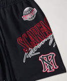 REASON "SHORT SCARFACE RACING SHORT" SF-211 - BLACK
