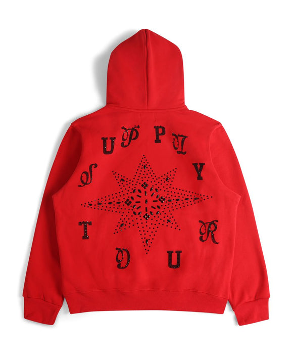 SUPPLY FLOATING HOODY - SPH25-28 - RED