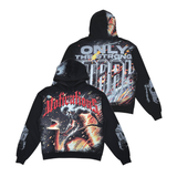 STRAY ONLY THE STRONG PULLOVER HOODIE - ST1519 - BLACK