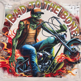 STRAY BAD TO THE BONE PULLOVER HOODIE - ST1520- BONE