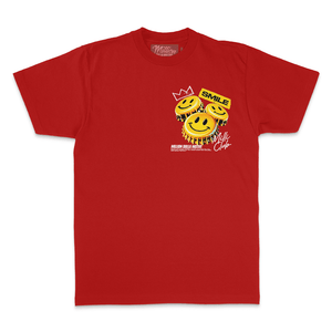 MILLION DOLLA MOTIVE T- SHIRTS - SMILE MILLI - RED