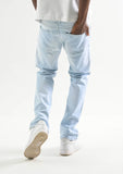 TAKER  SLIM STRAIGHT FIT JEANS - T4101 - LT.BLUE