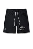 JORDAN CRAIG SEE YOU IN PARADISE SHORT SET - BLACK