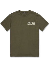 JORDAN CRAIG PARADISE T- SHIRT - OLIVE