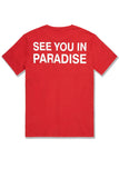 JORDAN CRAIG PARADISE T- SHIRT - RED