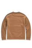 JORDAN CRAIG CREWNECK SWEATSHIRT - 8830T - MOCHA