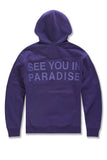 JORDAN CRAIG PARADISE TONAL PULLOVER HOODIE - 8862H - COURT PURPLE