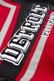 JORDAN CRAIG DETROIT PITCREW VARSITY JACKET - 91652 - RED