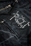 SEE YOU IN PARADISE HOODED JEANS JACKET - 91670 - VINTAGE BLACK