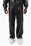 SMOKE RISE LEATHER PANTS - WP26P603 - BLACK