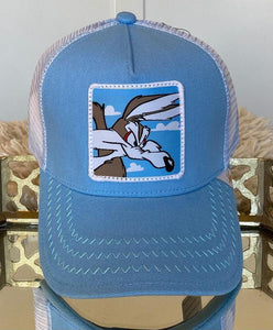 GOLDSTAR TRUCKER HAT - GS157 - LIGHT BLUE