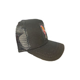 GOLDSTAR TRUCKER HAT - GS284 - BLACK ROOSTER