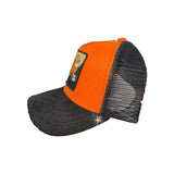 GOLDSTAR TRUCKER HAT - GS1042 - ORANGE/BLACK