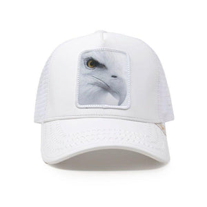 GOLDSTAR TRUCKER HAT - GS219 - WHITE EAGLE