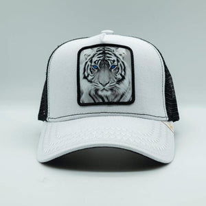 GOLDSTAR TRUCKER HAT - GS1006- WHT/BLK