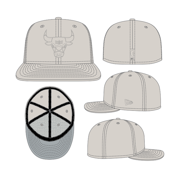 NEW ERA FITTED 59FIFTY - CHICAGO BULLS - 60514783