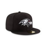 NEW ERA FITTED 59FIFTY - BALTIMORE RAVENS - 11352460