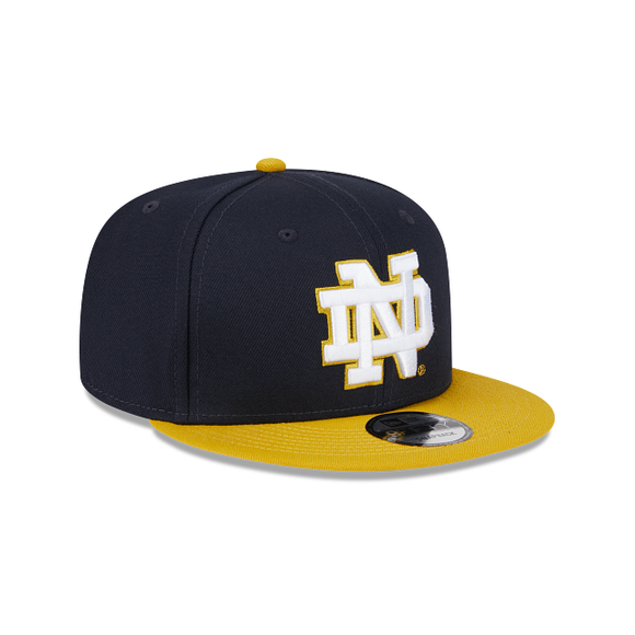 NEW ERA SNAPBACK 9FIFTY - NOTRE DAME - 60440131 - NAV/GOLD