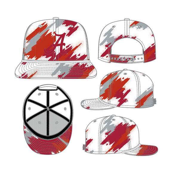 NEW ERA SNAPBACK 9FIFTY PAINT - ALABAMA - 60728263