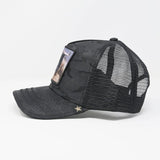 GOLDSTAR TRUCKER HAT - GS185 - BLACK