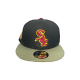 NEW ERA SNAPBACK 9FIFTY PACH- CHICAGO W SOX - 12222022 - BLK/BURG