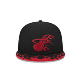 NEW ERA SNAPBACK 9FIFTY -MIAMI HEAT - 60488126