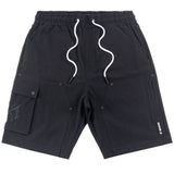 (B&T) MAKOBI ADORNI NYLON SHORT - M634 - BLACK